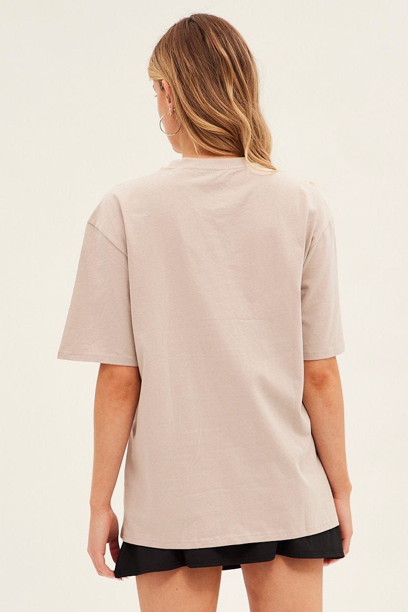 Sand T Shirt Short Sleeve Crew Neck Brooklyn Cotton sold by Ally Fashion product image thumbnail 5