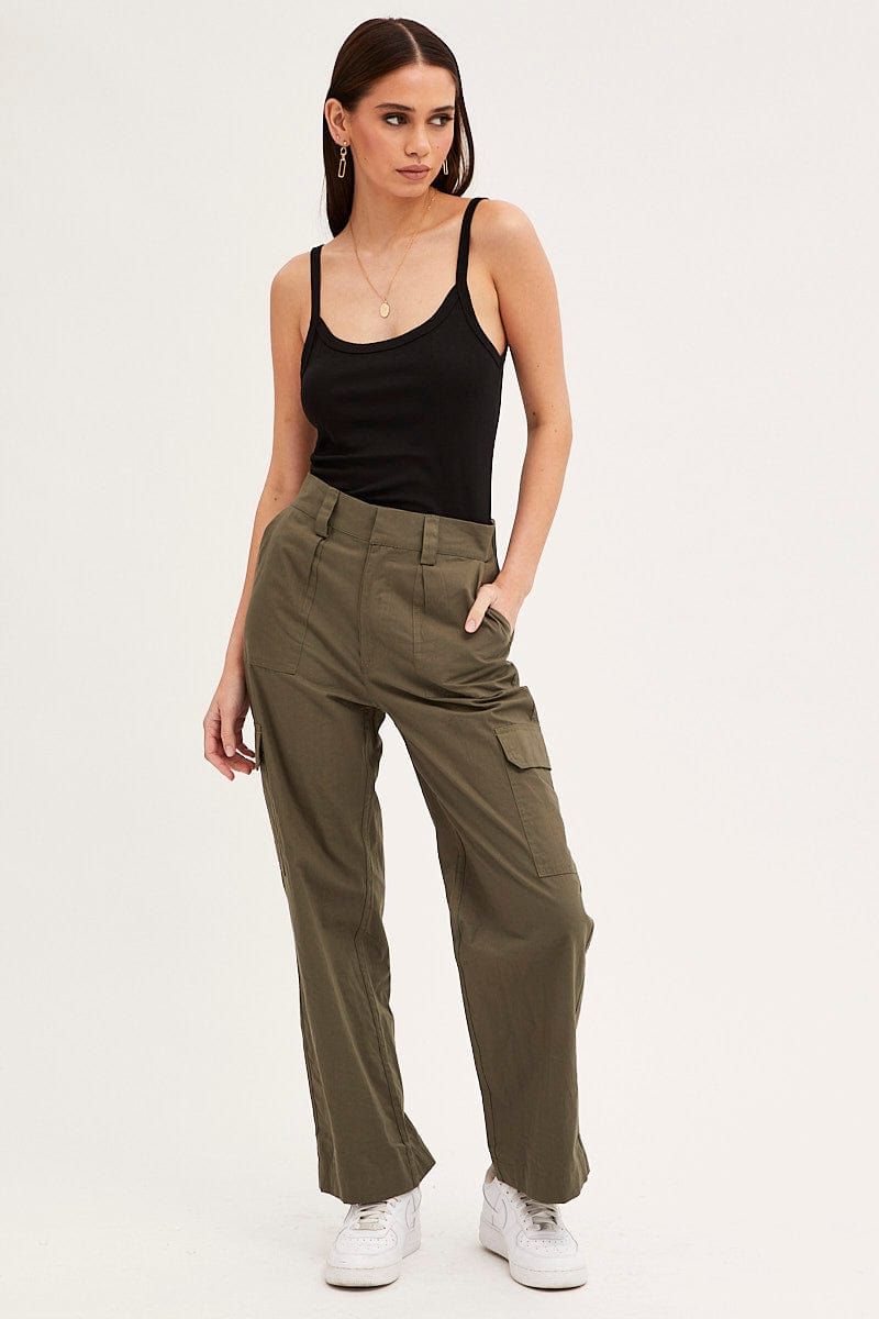 Black Sleeveless Top Scoop Neck sold by Ally Fashion product image thumbnail 2