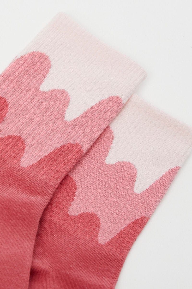 Pink Socks sold by Ally Fashion product image thumbnail 2