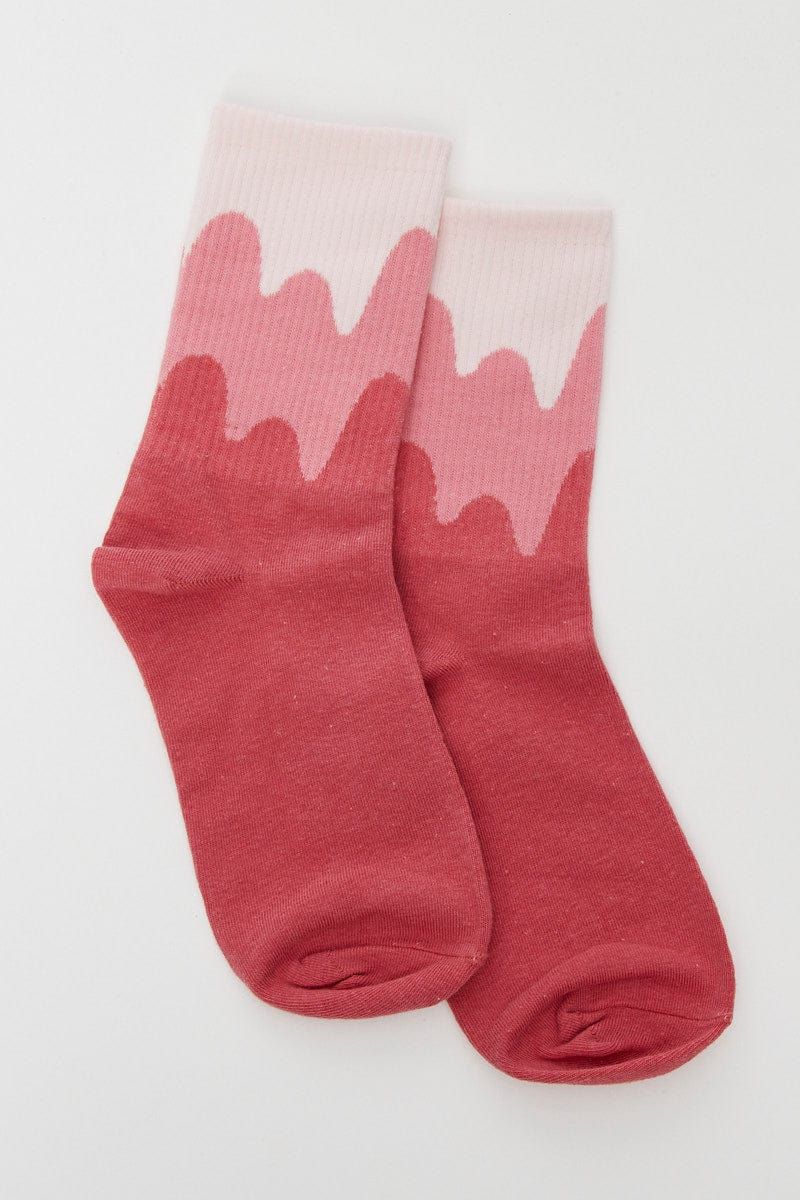 Pink Socks sold by Ally Fashion