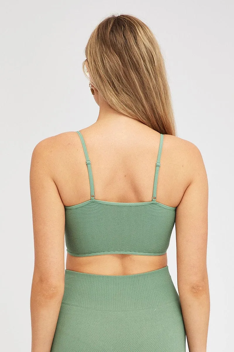 Green Bralette Seamless sold by Ally Fashion product image thumbnail 5