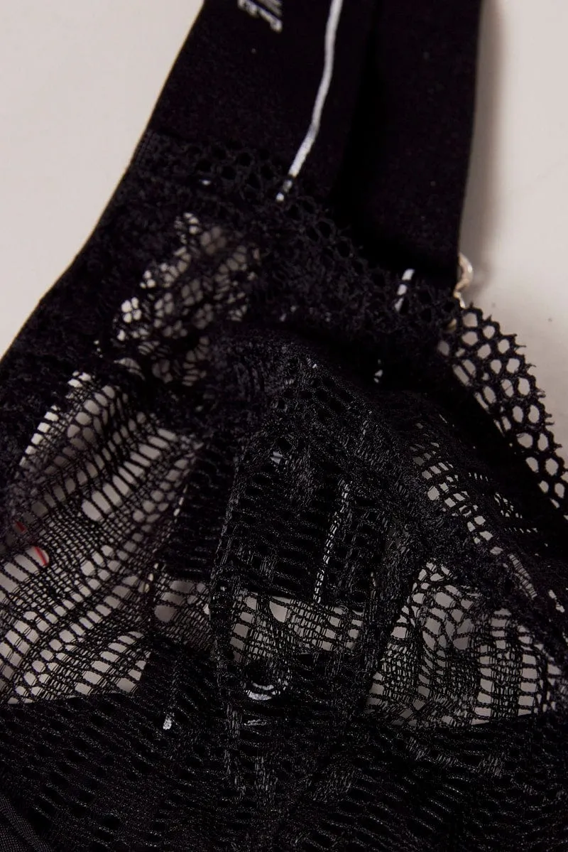 Black Lace Lingerie Set sold by Ally Fashion product image thumbnail 2