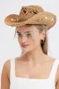 Beige Straw Cowboy Hat sold by Ally Fashion