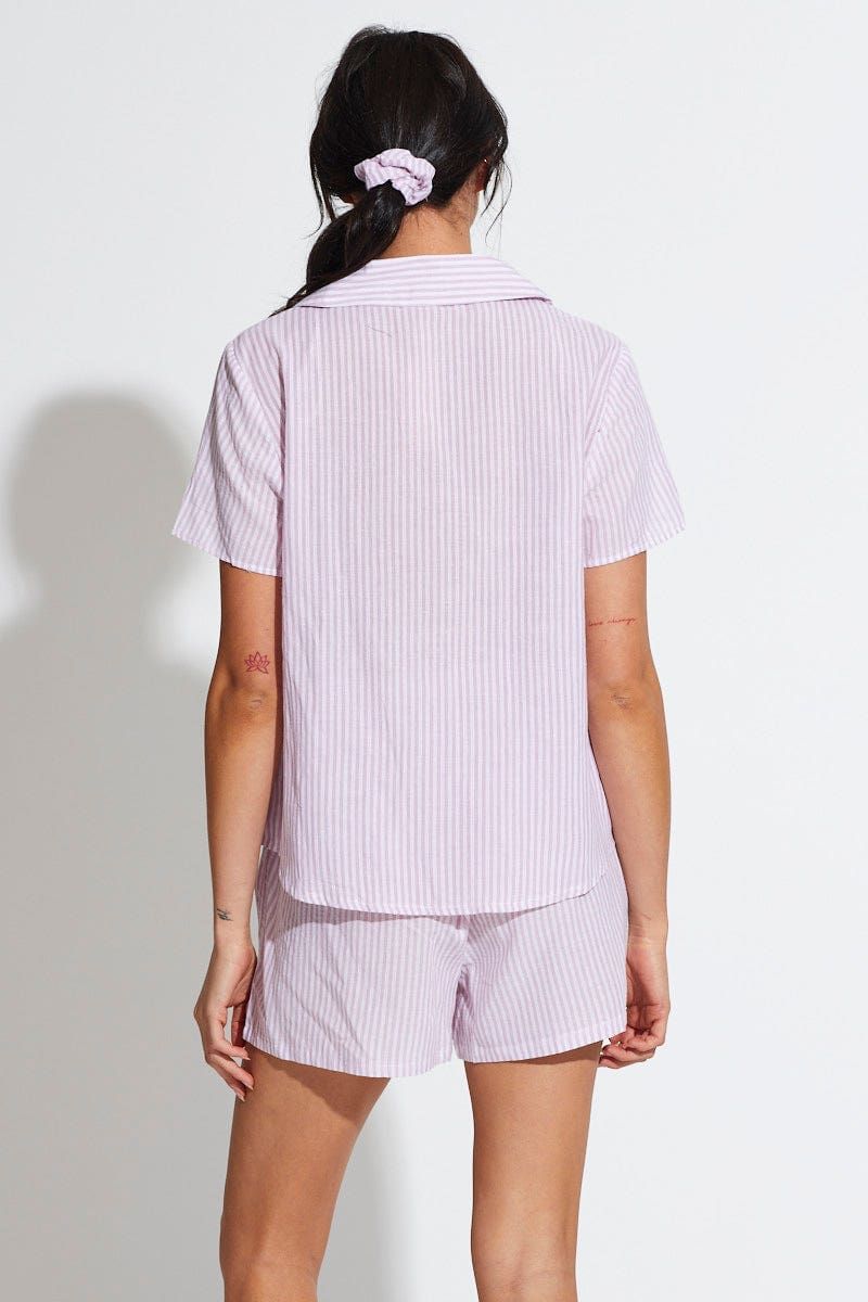 Pink Pyjamas Set sold by Ally Fashion product image thumbnail 4