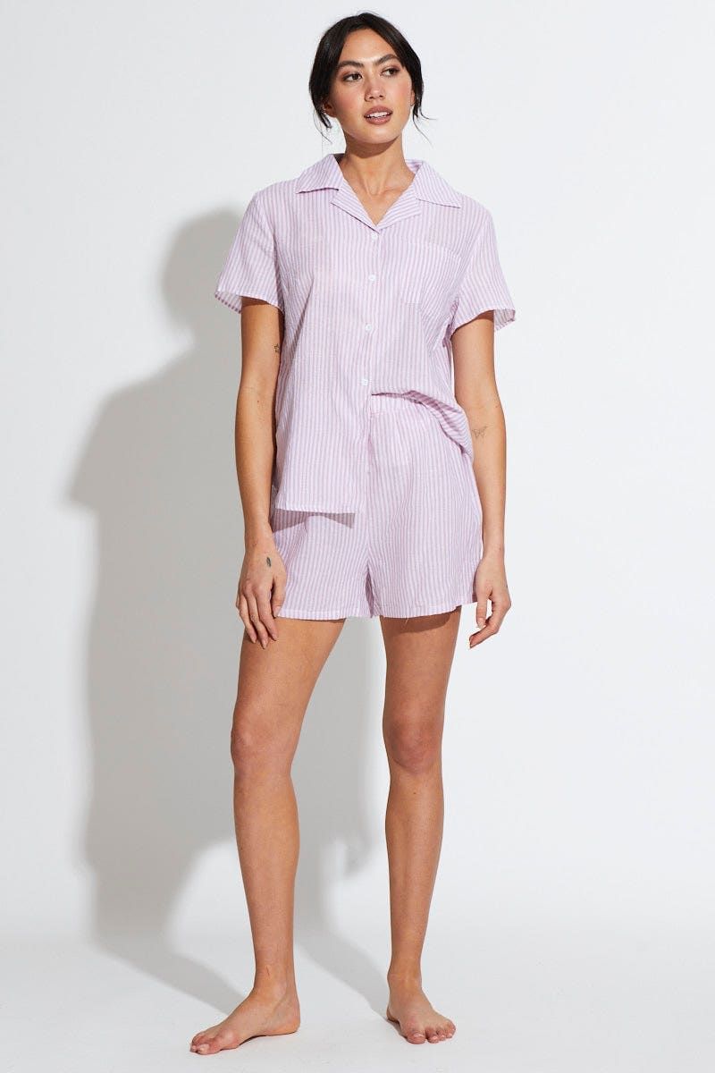 Pink Pyjamas Set sold by Ally Fashion product image thumbnail 2