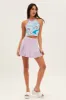 Purple Mini Skirt Skater Pleated Tennis sold by Ally Fashion