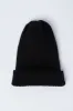 Black Rib Beanie sold by Ally Fashion