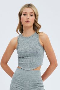 Grey Tank Top Sleeveless Seamless sold by Ally Fashion