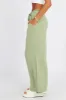 Green Wide Leg Pants High Rise sold by Ally Fashion