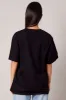 Black Graphic Tee Short Sleeve sold by Ally Fashion