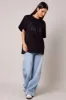 Black Graphic Tee Short Sleeve sold by Ally Fashion