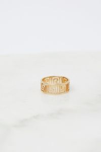 Gold Adjustable Ring sold by Ally Fashion