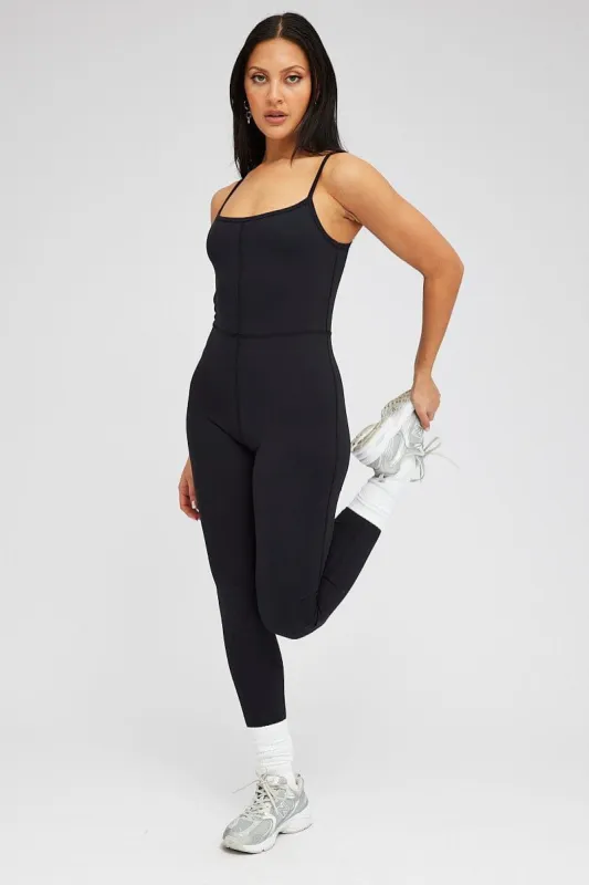 Black Unitard Activewear sold by Ally Fashion