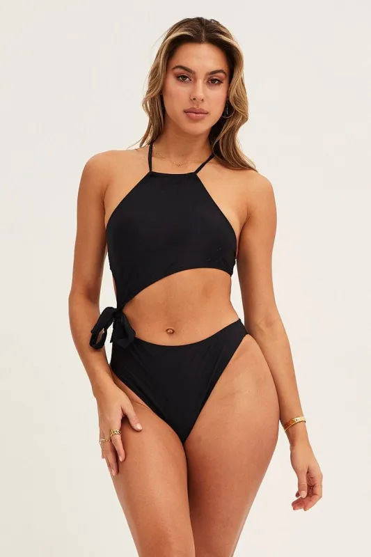 Black Bikini Two Piece sold by Ally Fashion