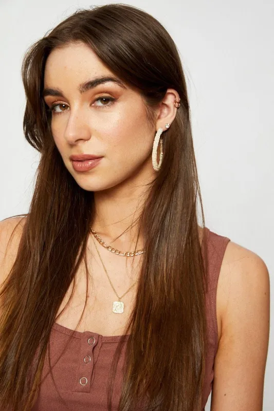 Gold 6 Pack Earrings sold by Ally Fashion