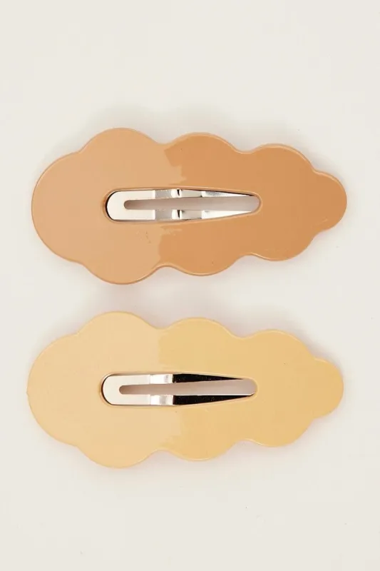 Multi 2 Pack Hair Clips sold by Ally Fashion