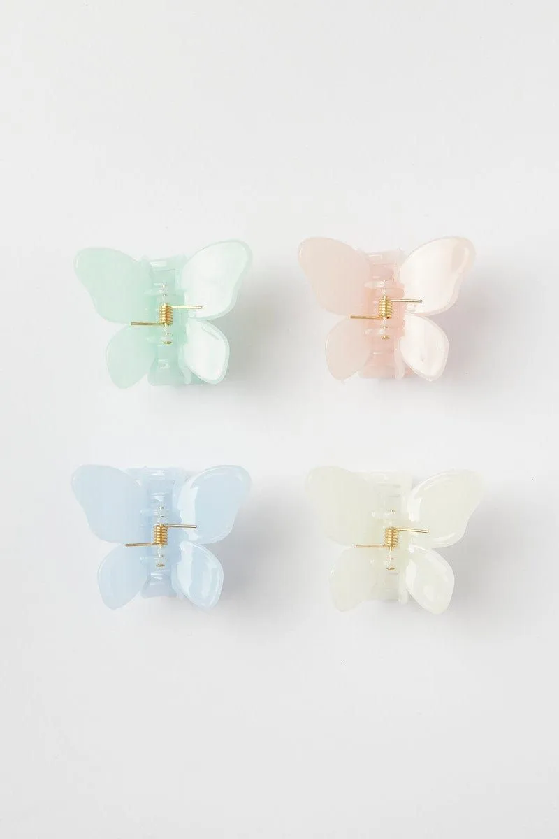 Multi Butterfly Hair Claw Clips sold by Ally Fashion