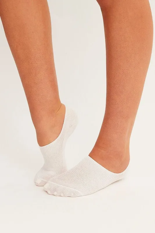 White Socks Low Cut 3 Pack sold by Ally Fashion