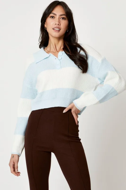 Stripe Knit Top sold by Ally Fashion