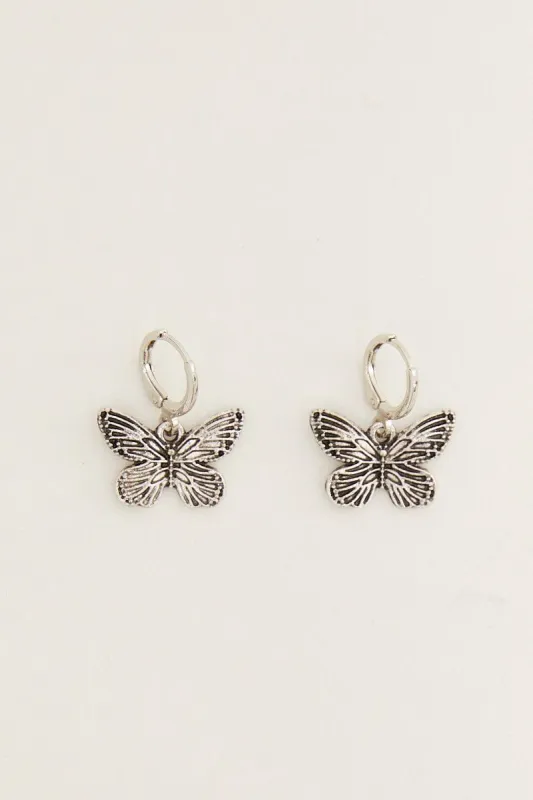 Black Butterfly Earrings sold by Ally Fashion