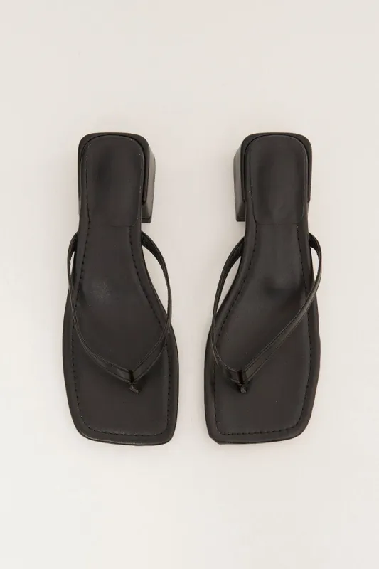 Black Mule Sandals sold by Ally Fashion