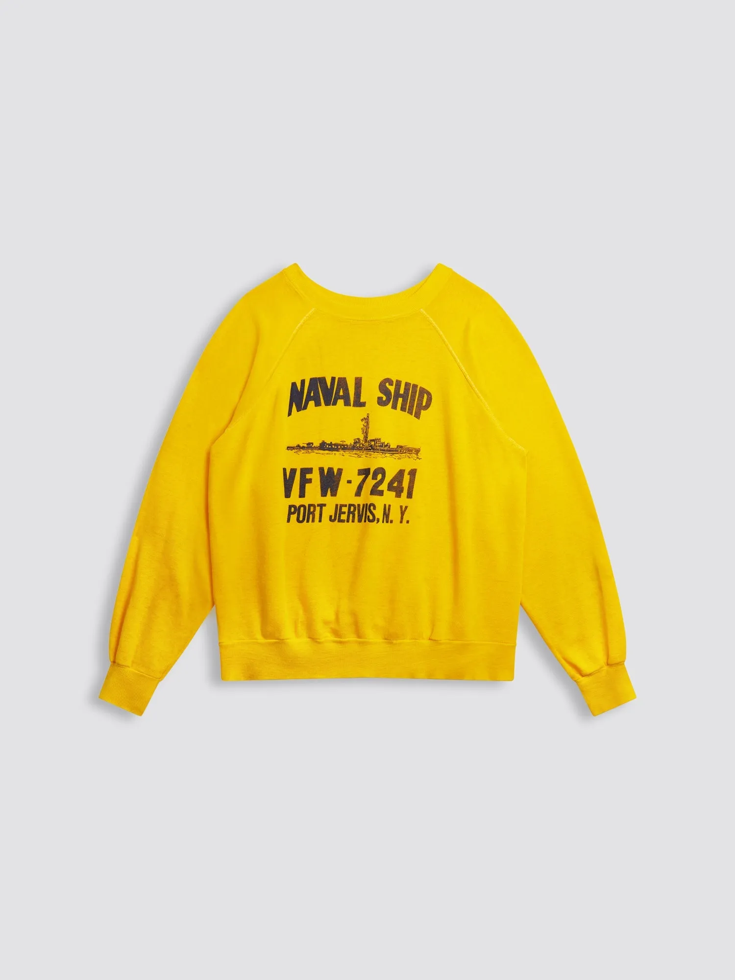 US NAVY 1980'S VFW NAVAL SHIP SWEATSHIRT sold by Alpha Industries