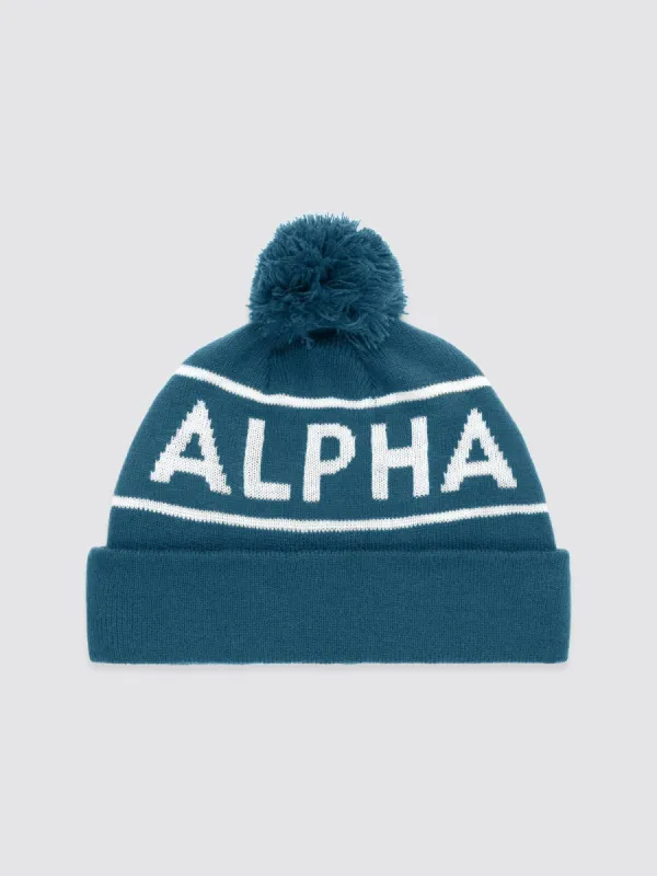 ESSENTIAL POM BEANIE (SEASONAL) sold by Alpha Industries