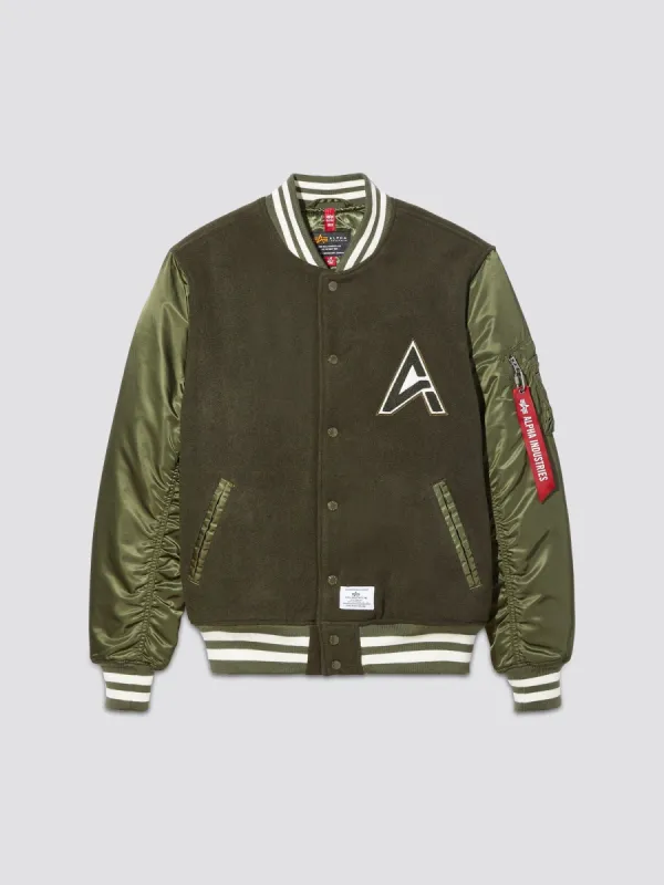 MA-1 WOOL VARSITY JACKET (SEASONAL) sold by Alpha Industries