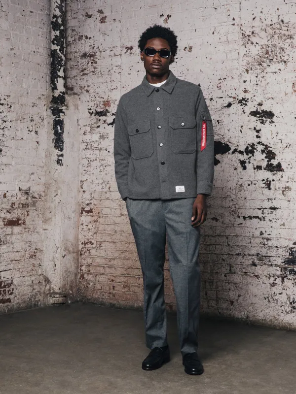 WOOL SHIRT JACKET | Parallel