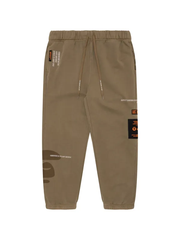 AAPE X ALPHA WASHED FLEECE SWEATPANTS sold by Alpha Industries