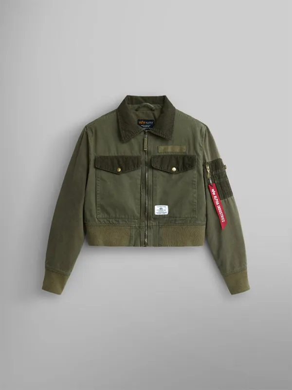 CROPPED BOMBER JACKET W sold by Alpha Industries