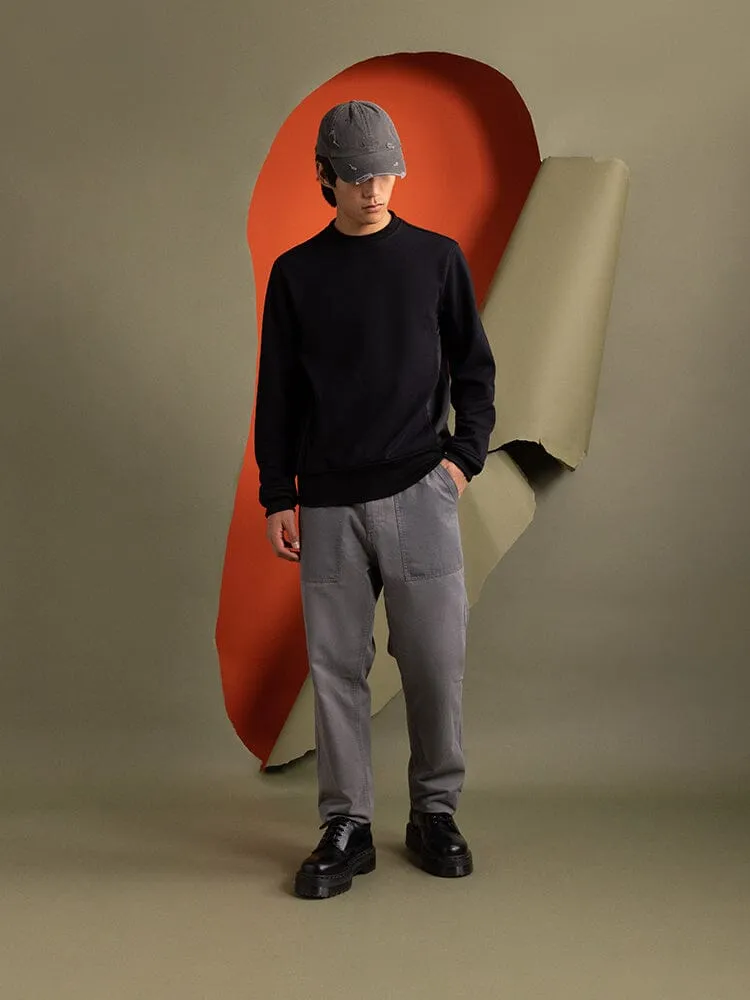 MIXED MEDIA CREWNECK SWEATSHIRT sold by Alpha Industries product image thumbnail 4