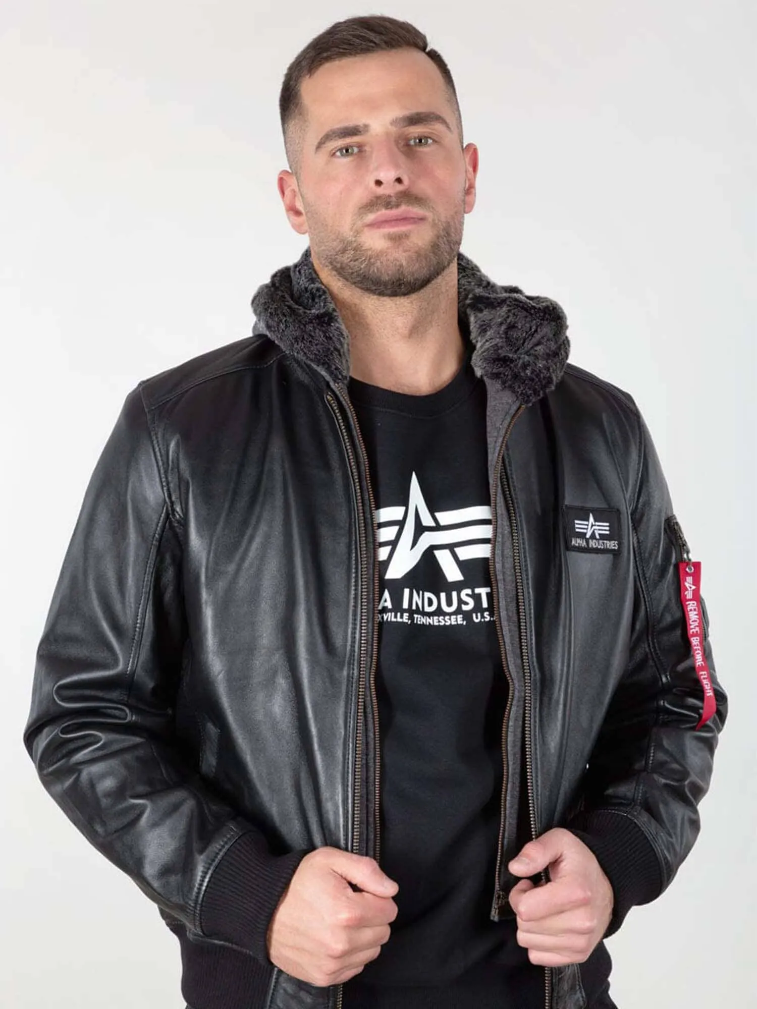 MA-1 D-TEC LEATHER sold by Alpha Industries