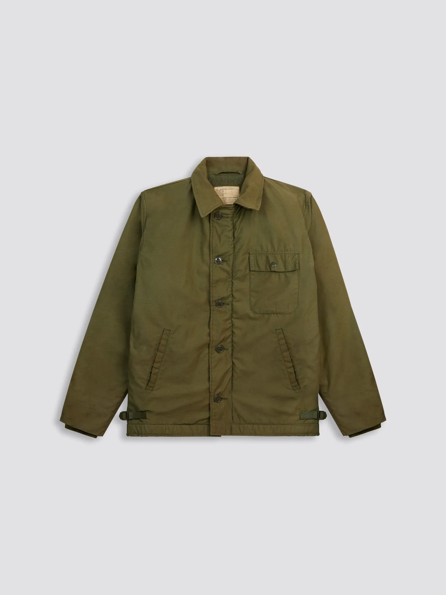 US NAVY 1970's A2 DECK JACKET MADE BY ALPHA sold by Alpha Industries
