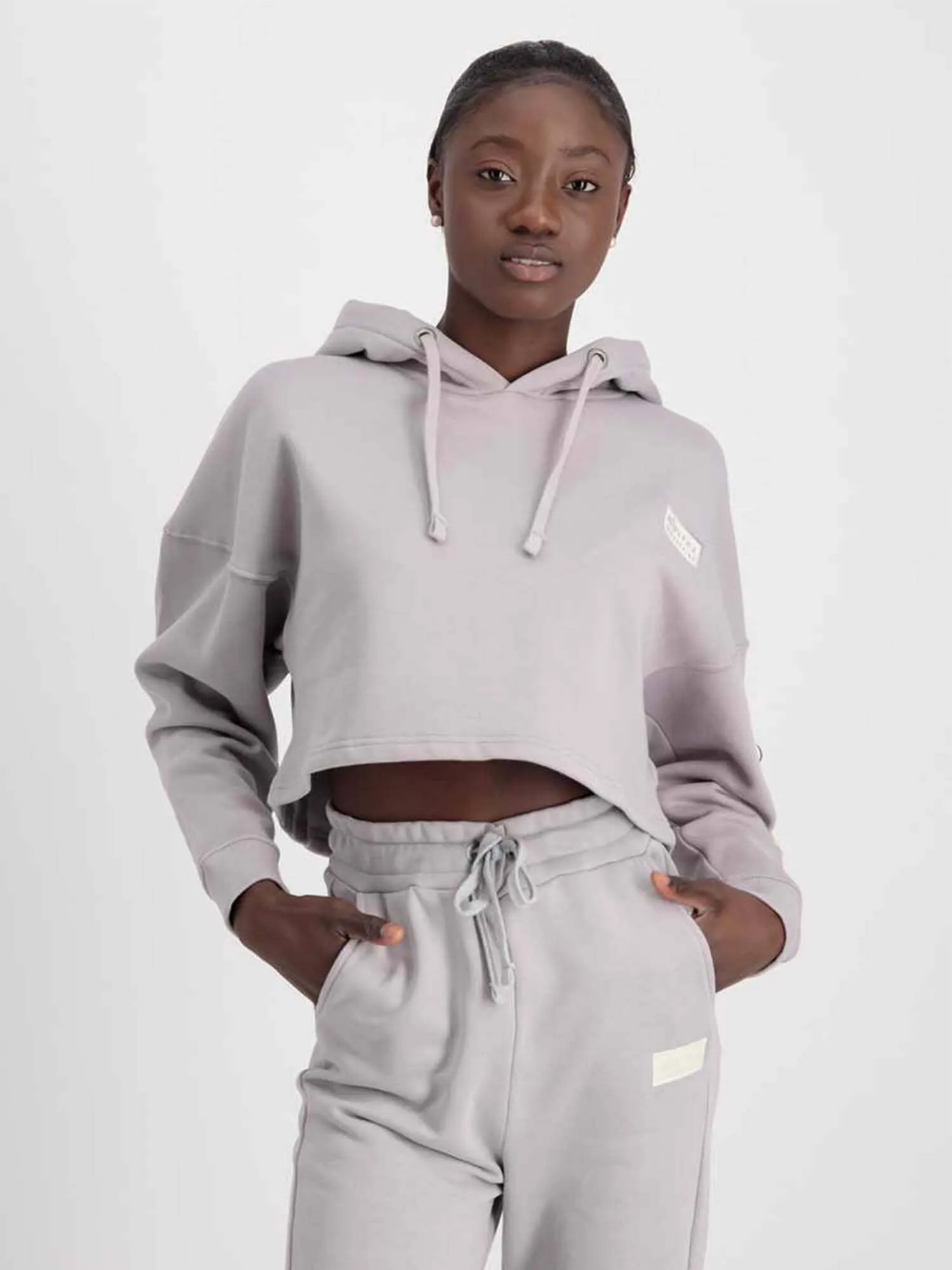 ORGANICS CROPPED HOODIE W sold by Alpha Industries product image thumbnail 3