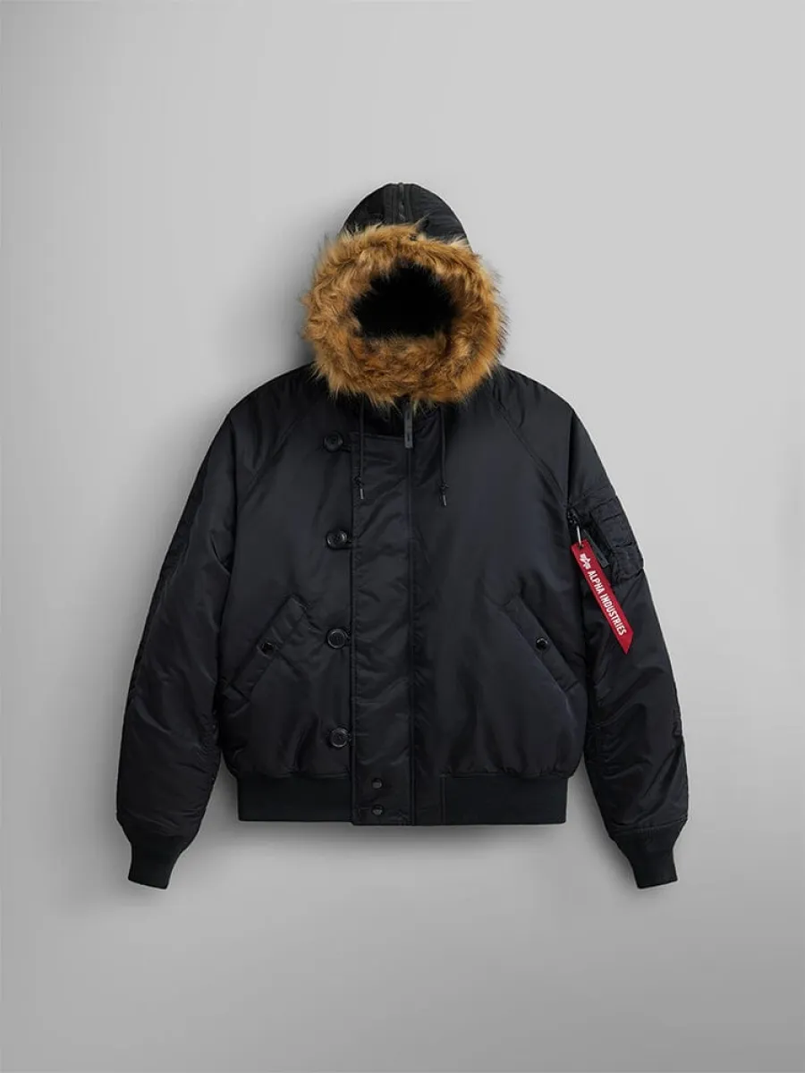 へ*る様 STÜSSY & ALPHA N-2B SHORT WAIST PAR Stussy & Alpha N-2B Short Waist Parka