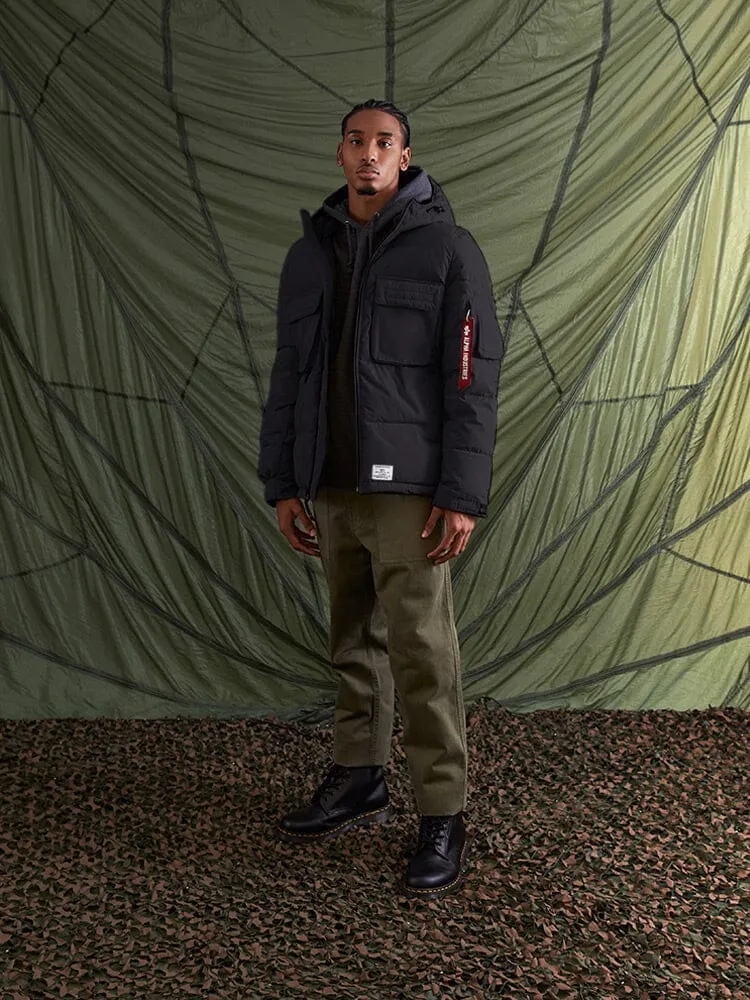 HOODED PUFFER JACKET sold by Alpha Industries product image thumbnail 3