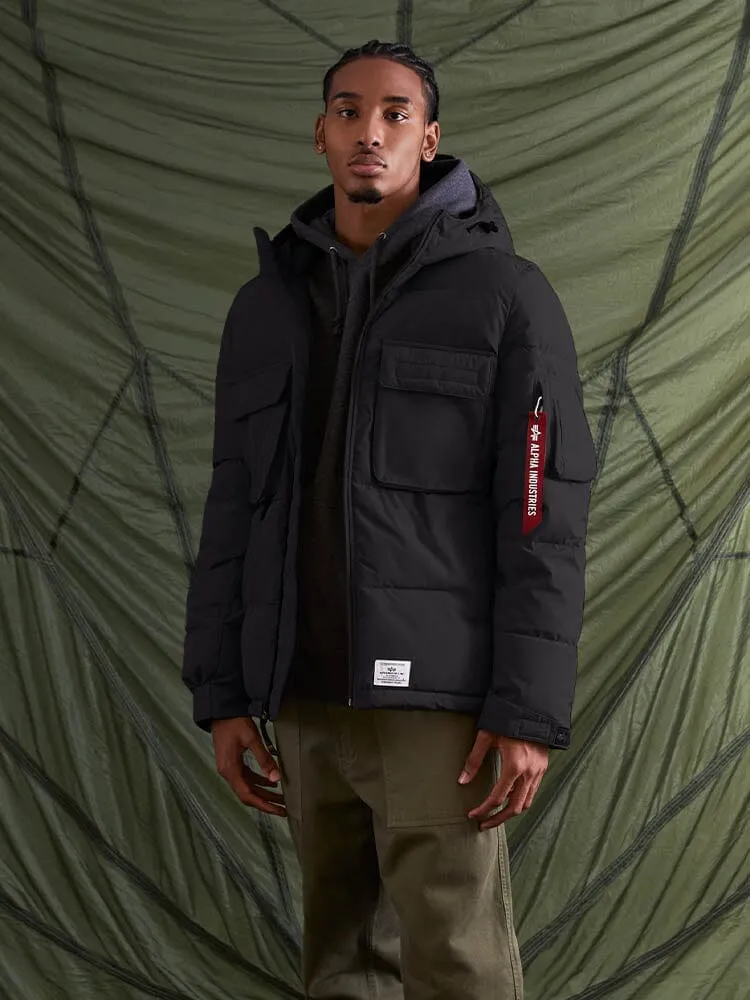 HOODED PUFFER JACKET sold by Alpha Industries product image thumbnail 2