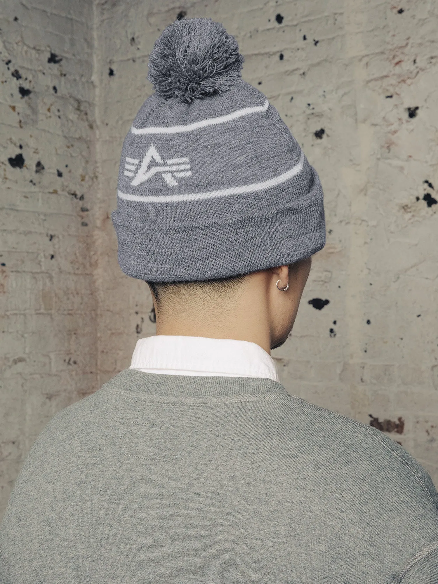 ESSENTIAL POM BEANIE sold by Alpha Industries product image thumbnail 4