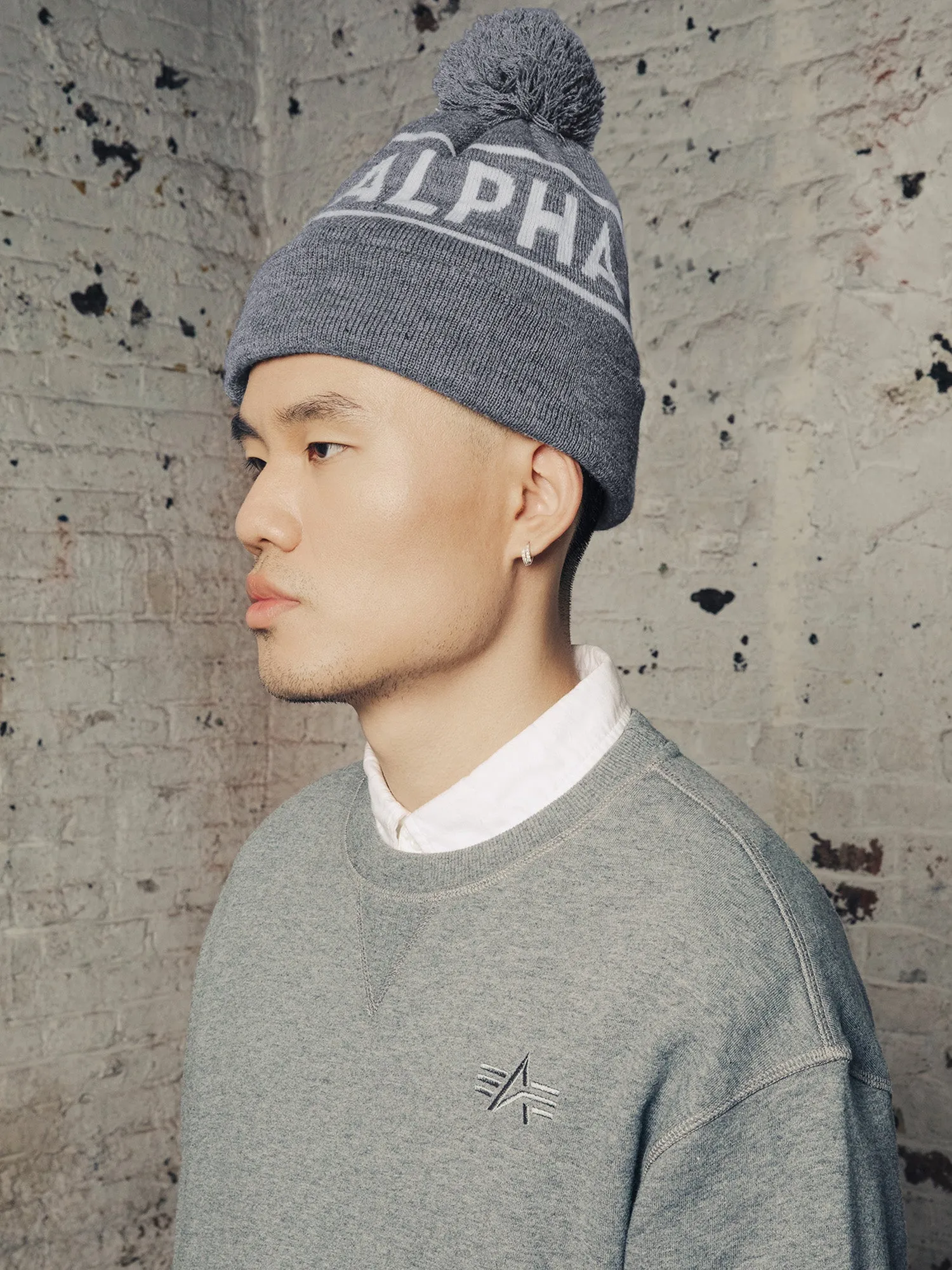 ESSENTIAL POM BEANIE sold by Alpha Industries product image thumbnail 3