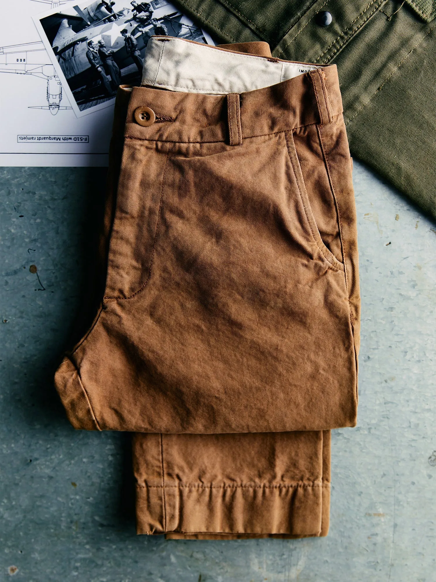 IMOGENE X ALPHA MILITARY UNISEX CHINO sold by Alpha Industries