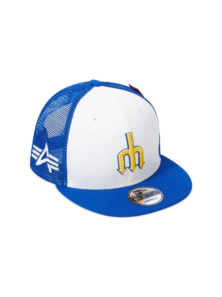 SEATTLE MARINERS X ALPHA X NEW ERA 950 CAP sold by Alpha Industries product image thumbnail 3