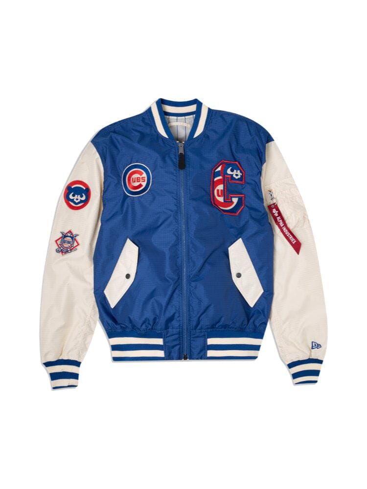 CHICAGO CUBS X ALPHA X NEW ERA L-2B BOMBER JACKET sold by Alpha Industries
