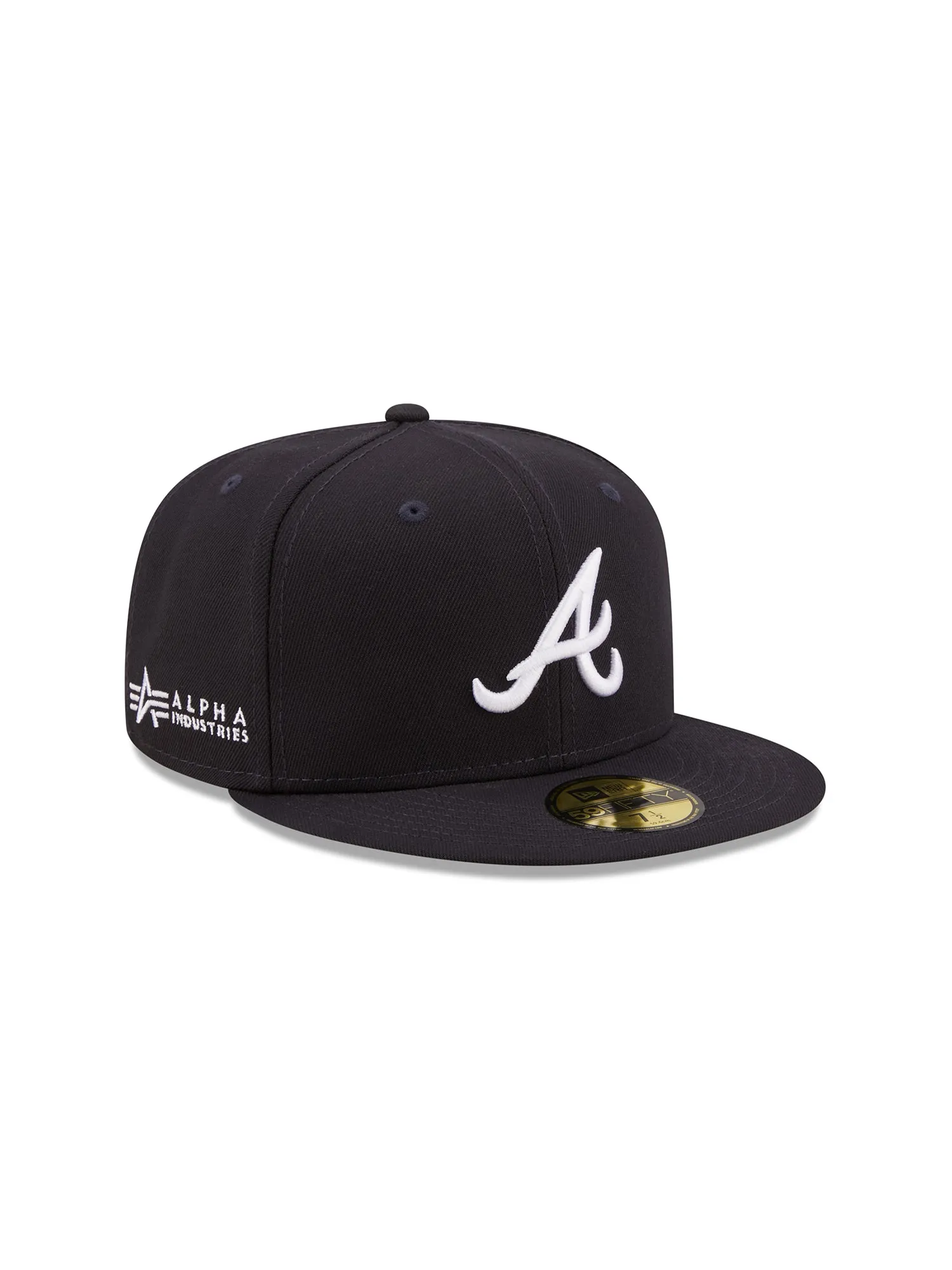 ATLANTA BRAVES X ALPHA X NEW ERA 59FIFTY FITTED CAP sold by Alpha Industries product image thumbnail 2