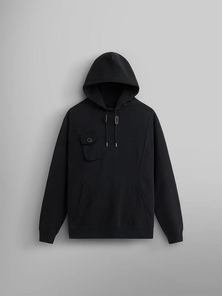 MIXED MEDIA HOODIE (SEASONAL) sold by Alpha Industries product image thumbnail 3