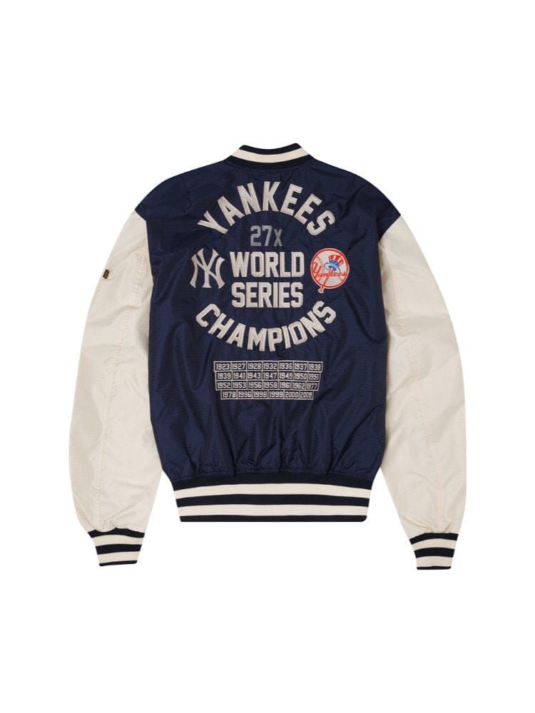 NEW YORK YANKEES X ALPHA X NEW ERA L-2B BOMBER JACKET sold by Alpha Industries product image thumbnail 2