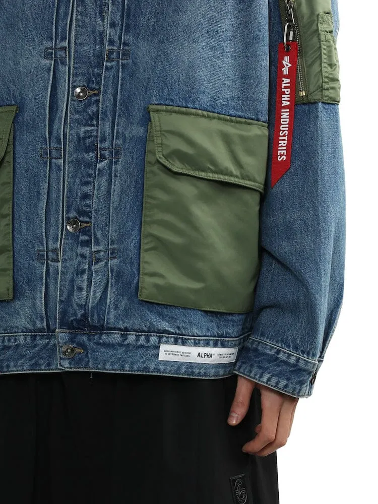 UNFRM DENIM TYPE 2 ARMY JACKET sold by Alpha Industries product image thumbnail 3