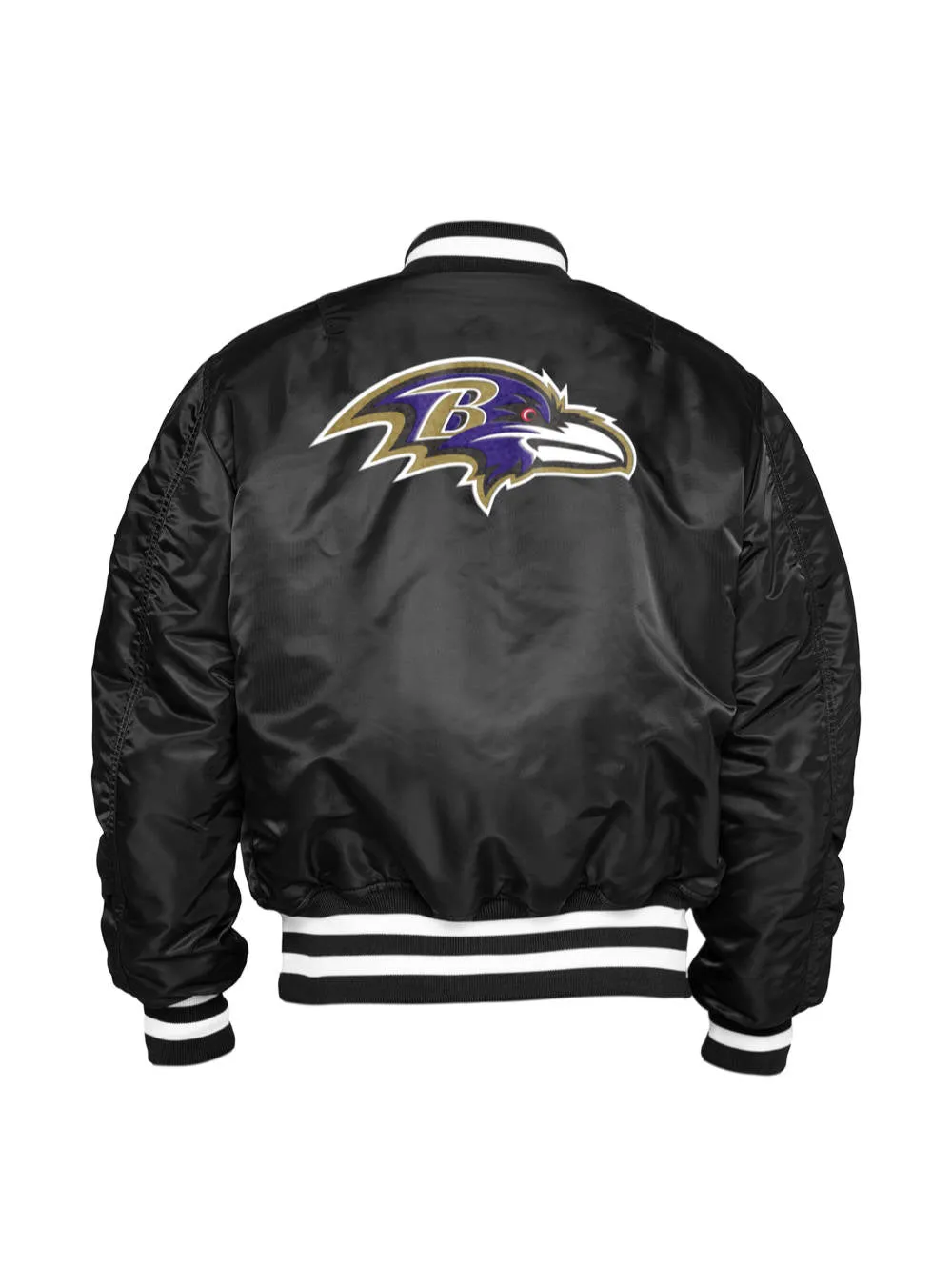 BALTIMORE RAVENS X ALPHA X NEW ERA MA-1 BOMBER JACKET sold by Alpha Industries product image thumbnail 2