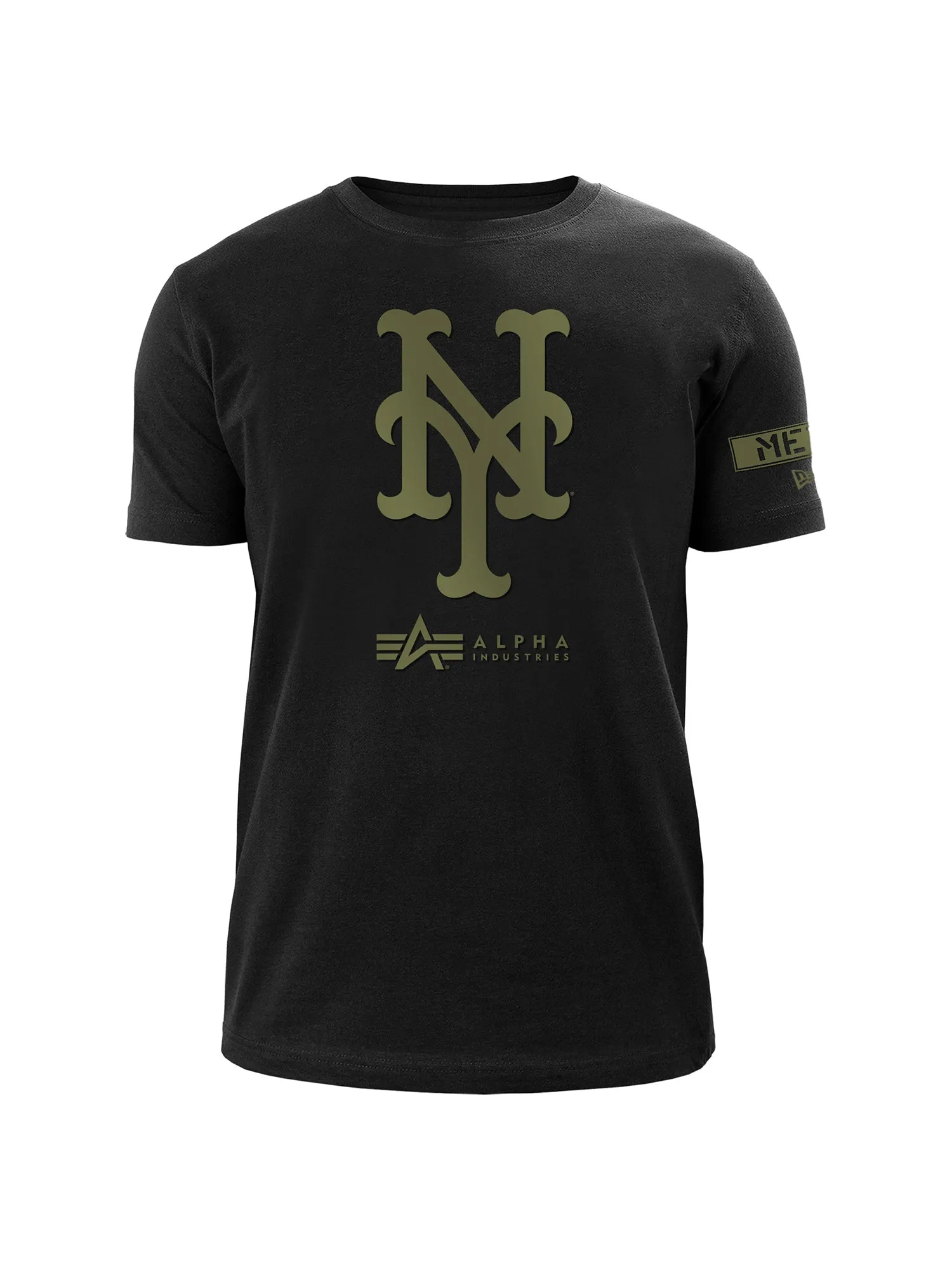 NEW YORK METS X ALPHA X NEW ERA T-SHIRT sold by Alpha Industries