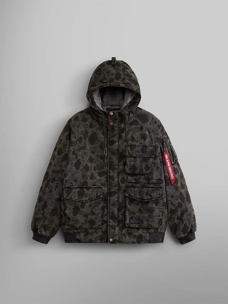 MA-1 HUNTING MOD BATTLEWASH JACKET sold by Alpha Industries